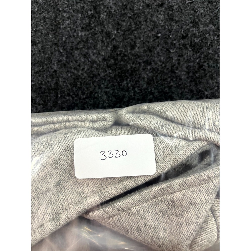 Eddie Bauer Sweater Mens 2XL Heather Gray Fleece Lined Chest Pocket Quarter Zip - Picture 10 of 10